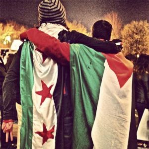 De una de las mltiples manifestaciones en Siria
